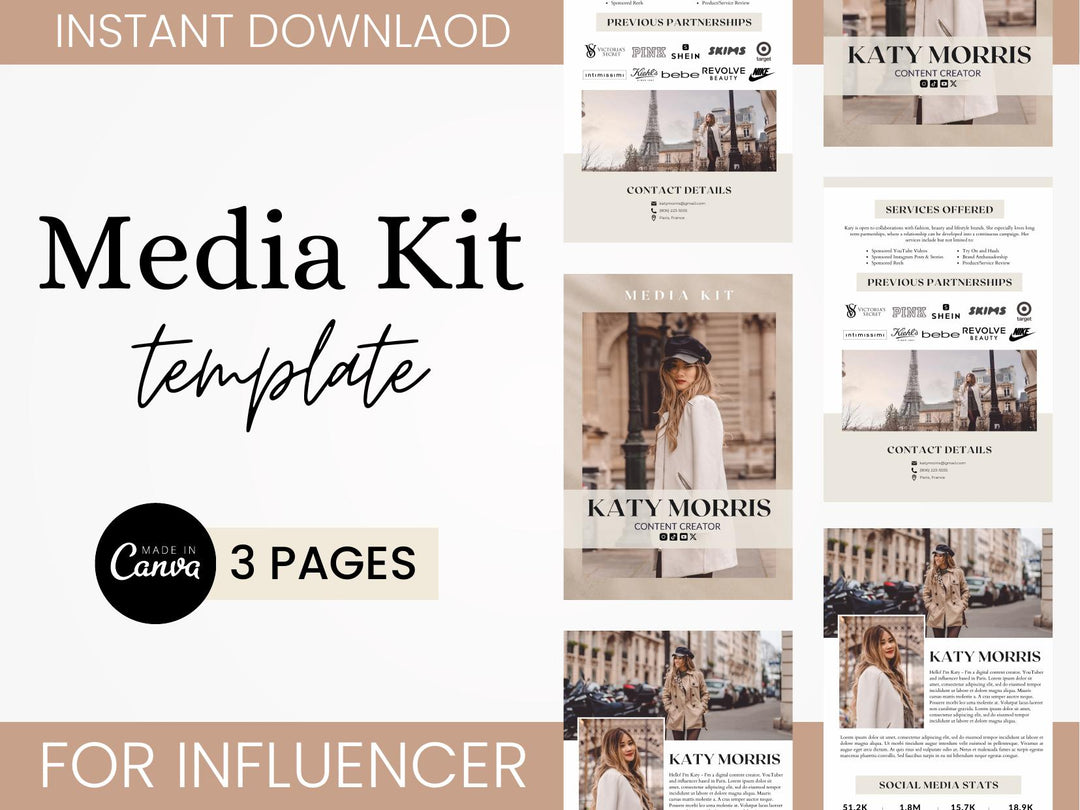 3 Pages Media Kit