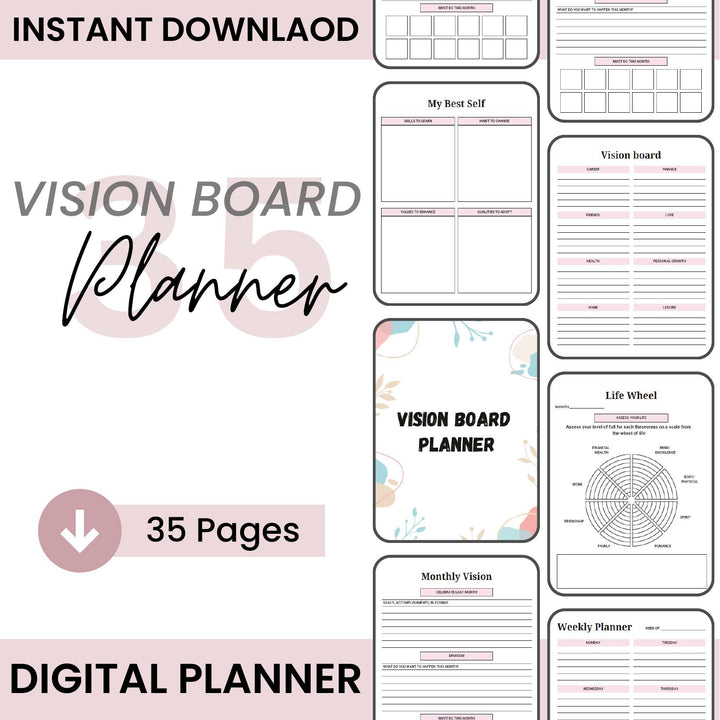 Vision Board Planner